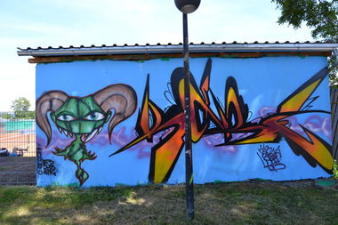 Graffiti Wall - Photo by Nordpark - Jee, KarL