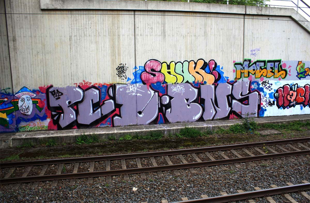 Graffiti Bombing - Photo by Nordpark