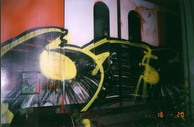 Graffiti Train - Photo by Nordpark - 613