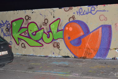 Graffiti Wall - Photo by Nordpark - KeuLe, BTS