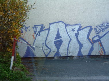 Graffiti Bombing - Photo by Nordpark - JaR, LRK, 613