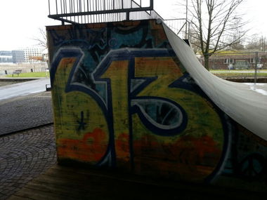 Graffiti Bombing - Photo by Nordpark - 613crew