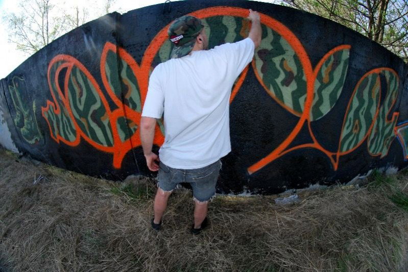 Graffiti Wall in Schelkovo - Photo by Notes