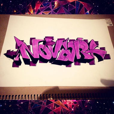 Graffiti Sketch - Photo by NovArt1 - graffiti, sketch