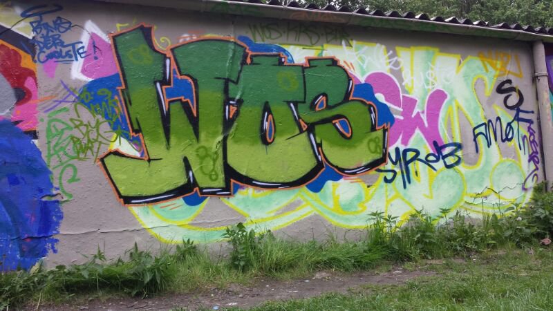 Graffiti Wall - Photo by NowzaiinZ - wos, crew, gang (2014)