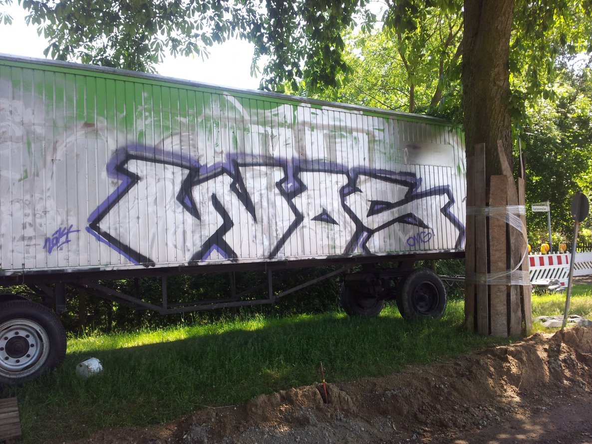 Graffiti Bombing - Photo by NowzaiinZ - wos, omg, crew (2014)