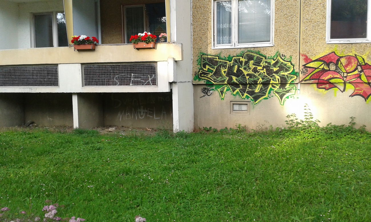 Graffiti Wall - Photo by NoxikOKS - Tasr, HVC, ORK (2016)