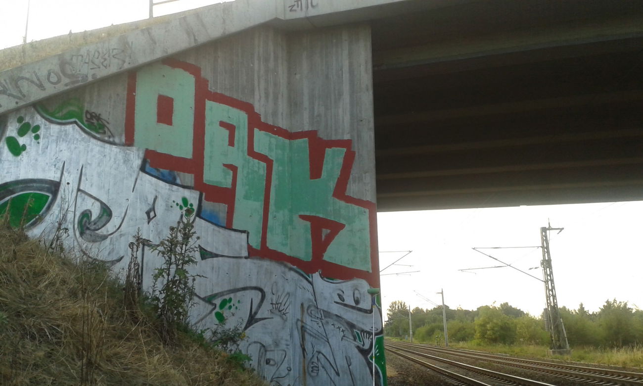 Graffiti Bombing - Photo by NoxikOKS - ORK, TASer (2015)