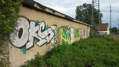 Graffiti Bombing - Photo by NoxikOKS - OKS, Overkills (2015)