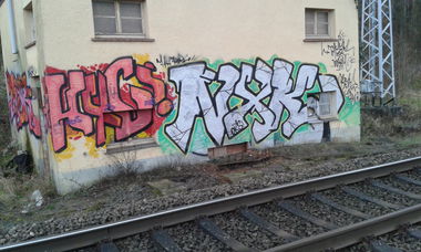 Graffiti Bombing - Photo by NoxikOKS - H4C, NXKone (2015)