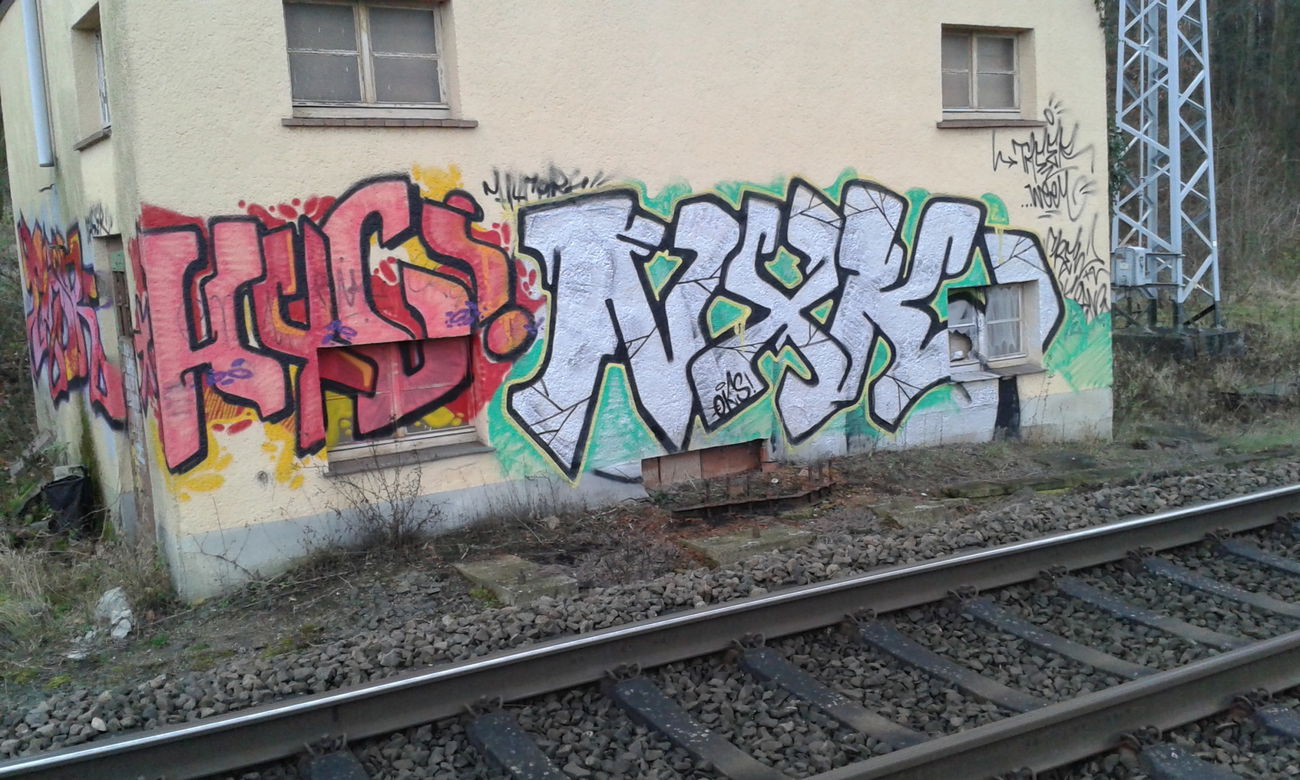 Graffiti Bombing - Photo by NoxikOKS - H4C, NXKone (2015)