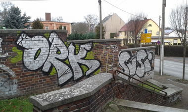 Graffiti Bombing - Photo by NoxikOKS - ORK, Susi (2015)