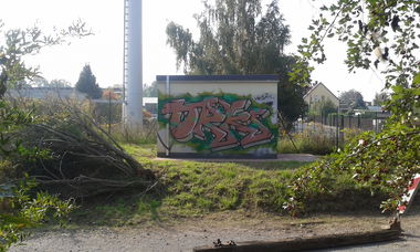 Graffiti Bombing - Photo by NoxikOKS - ORK (2015)