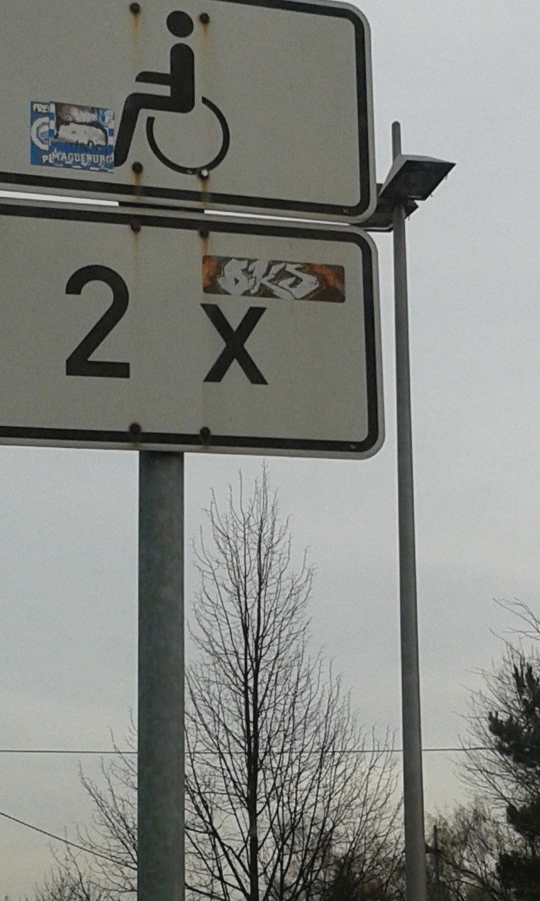 Graffiti Street Art - Photo by NoxikOKS - Sticker (2015)