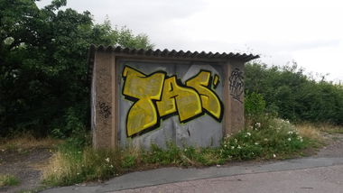 Graffiti Bombing - Photo by NoxikOKS - Tas, Taser, H4C (2015)