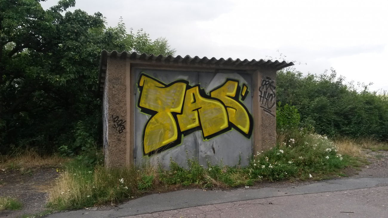 Graffiti Bombing - Photo by NoxikOKS - Tas, Taser, H4C (2015)