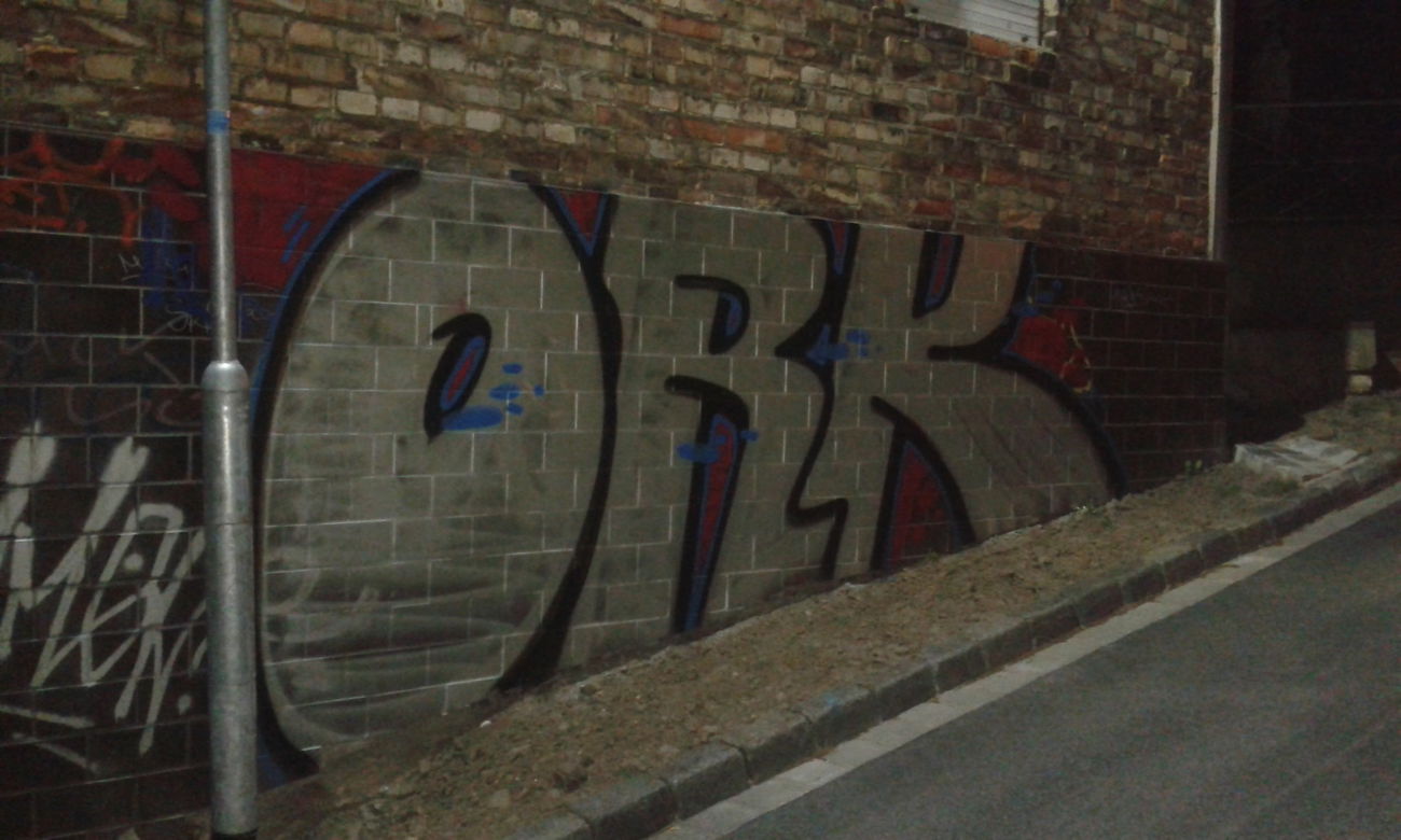 Graffiti Bombing - Photo by NoxikOKS - ORK (2015)