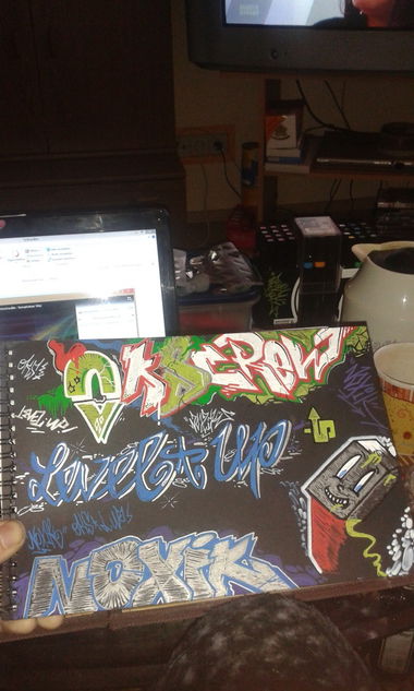 Graffiti Sketch - Photo by NoxikOKS - Noxik, OKS, Overkills (2015)