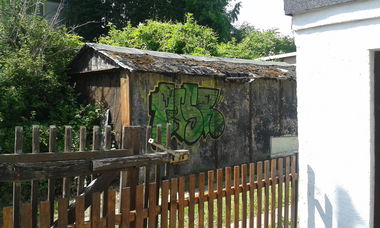 Graffiti Wall - Photo by NoxikOKS - Tasr, HVC, ORK (2016)