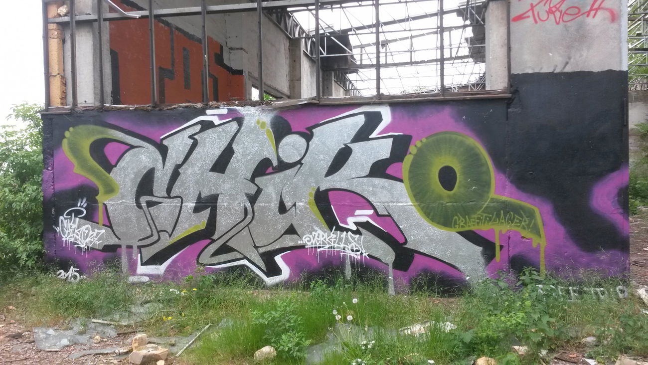 Graffiti Wall - Photo by NoxikOKS - Chiko, OKS