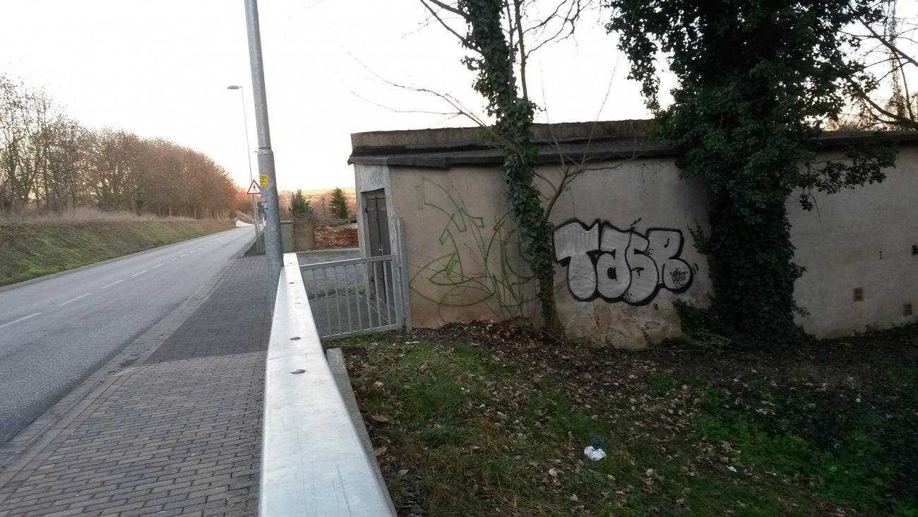 Graffiti Bombing - Photo by NoxikOKS - Tasr, Taser, H4C (2015)