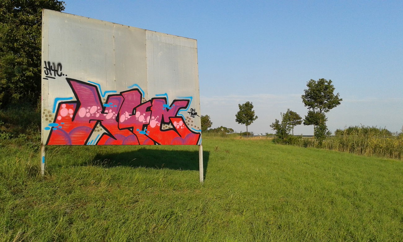 Graffiti Bombing - Photo by NoxikOKS - H4C (2015)
