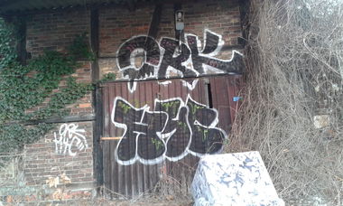 Graffiti Bombing - Photo by NoxikOKS - ORK, H4C (2015)