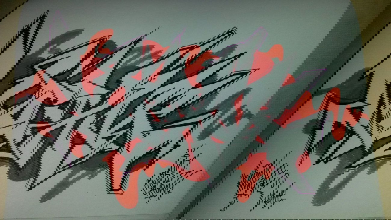 Graffiti Sketch - Photo by NoxikOKS - NoxiK-OKS (2014)