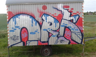 Graffiti Bombing - Photo by NoxikOKS - ORK (2015)