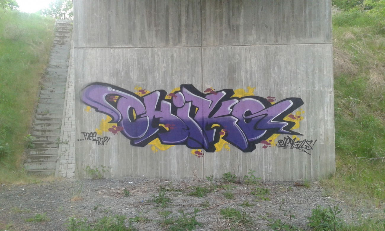 Graffiti Wall - Photo by NoxikOKS - Chiko, OKS (2015)