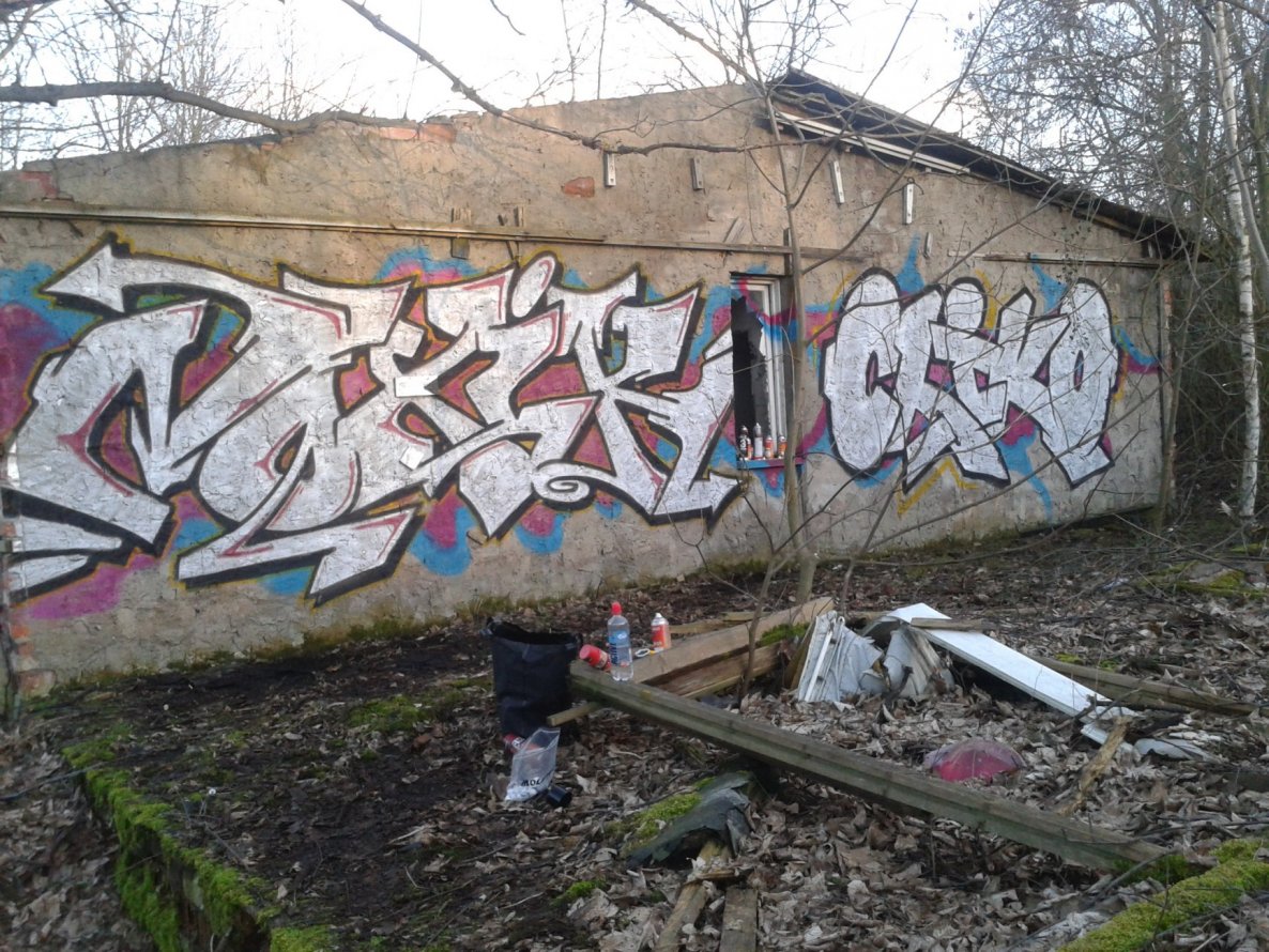 Graffiti Wall - Photo by NoxikOKS - Noxik_Chiko-OKS