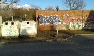 Graffiti Bombing - Photo by NoxikOKS - Tasr, TASeR, H4C (2016)