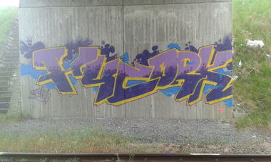 Graffiti Wall - Photo by NoxikOKS - H4C, ORK (2015)