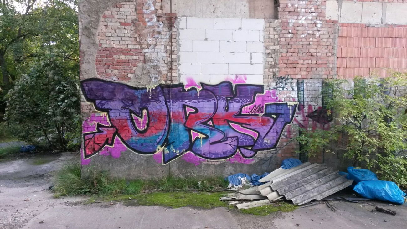 Graffiti Bombing - Photo by NoxikOKS - ORK (2015)