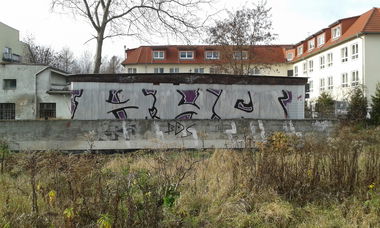 Graffiti Bombing - Photo by NoxikOKS - H4C, HVC, Hartz4Club (2015)