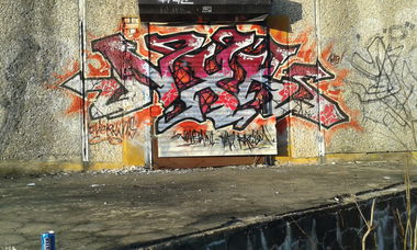 Graffiti Bombing - Photo by NoxikOKS - NXK, OKS, 315 (2016)