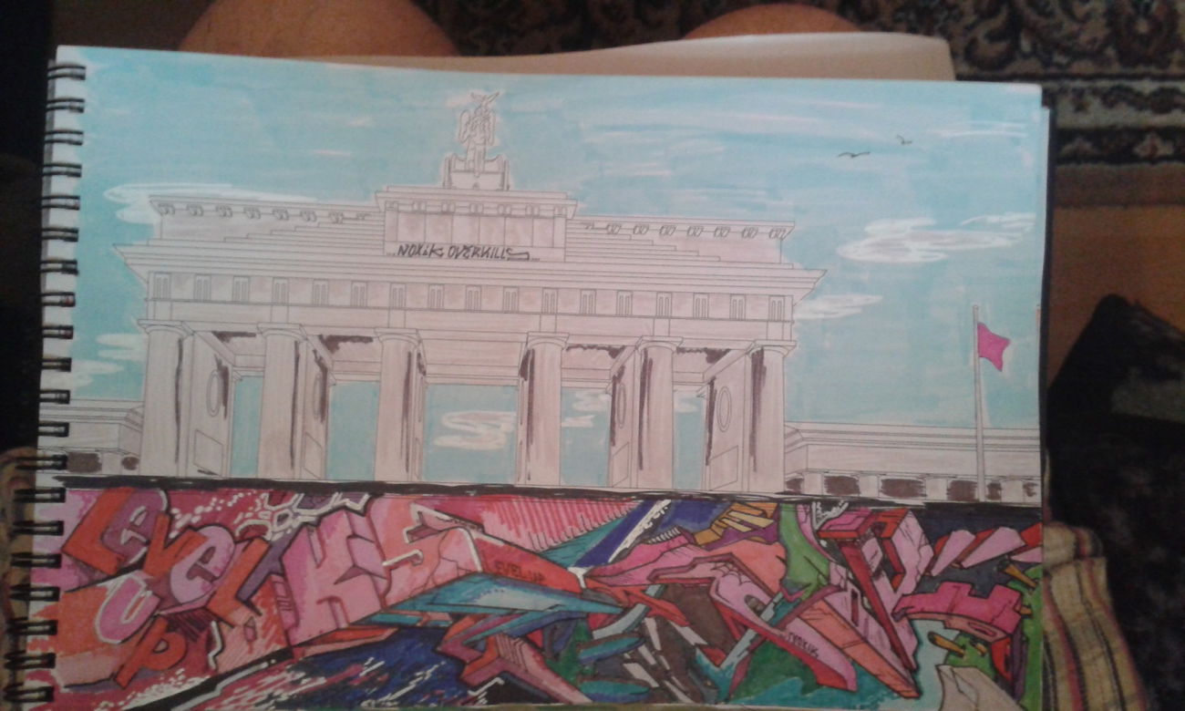 Graffiti Sketch - Photo by NoxikOKS - Level-Up, Noxik, OKS (2015)