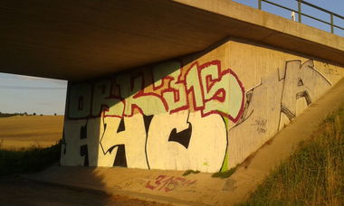 Graffiti Bombing - Photo by NoxikOKS - ORK, 315, H4C (2015)