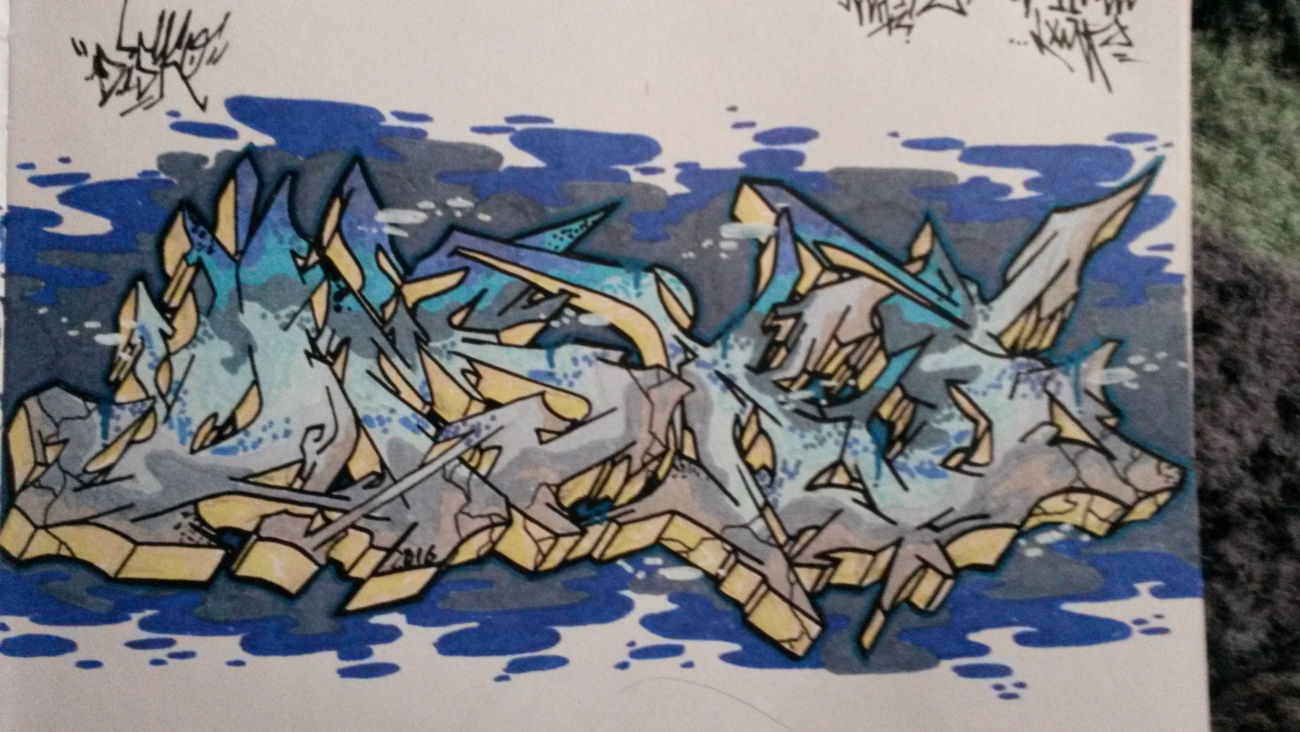 Graffiti Sketch - Photo by NoxikOKS - Noxik, OKS (2016)