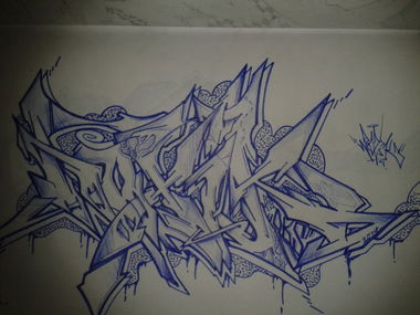 Graffiti Sketch - Photo by NoxikOKS - Noxik-OKS