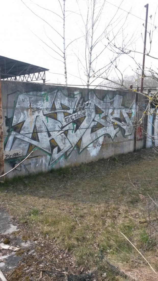 Graffiti Wall - Photo by NoxikOKS - Taser (2013)