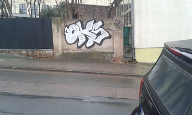 Graffiti Bombing - Photo by NoxikOKS - OKS (2016)