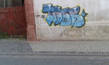 Graffiti Wall - Photo by NoxikOKS - Tasr, HVC, ORK (2016)