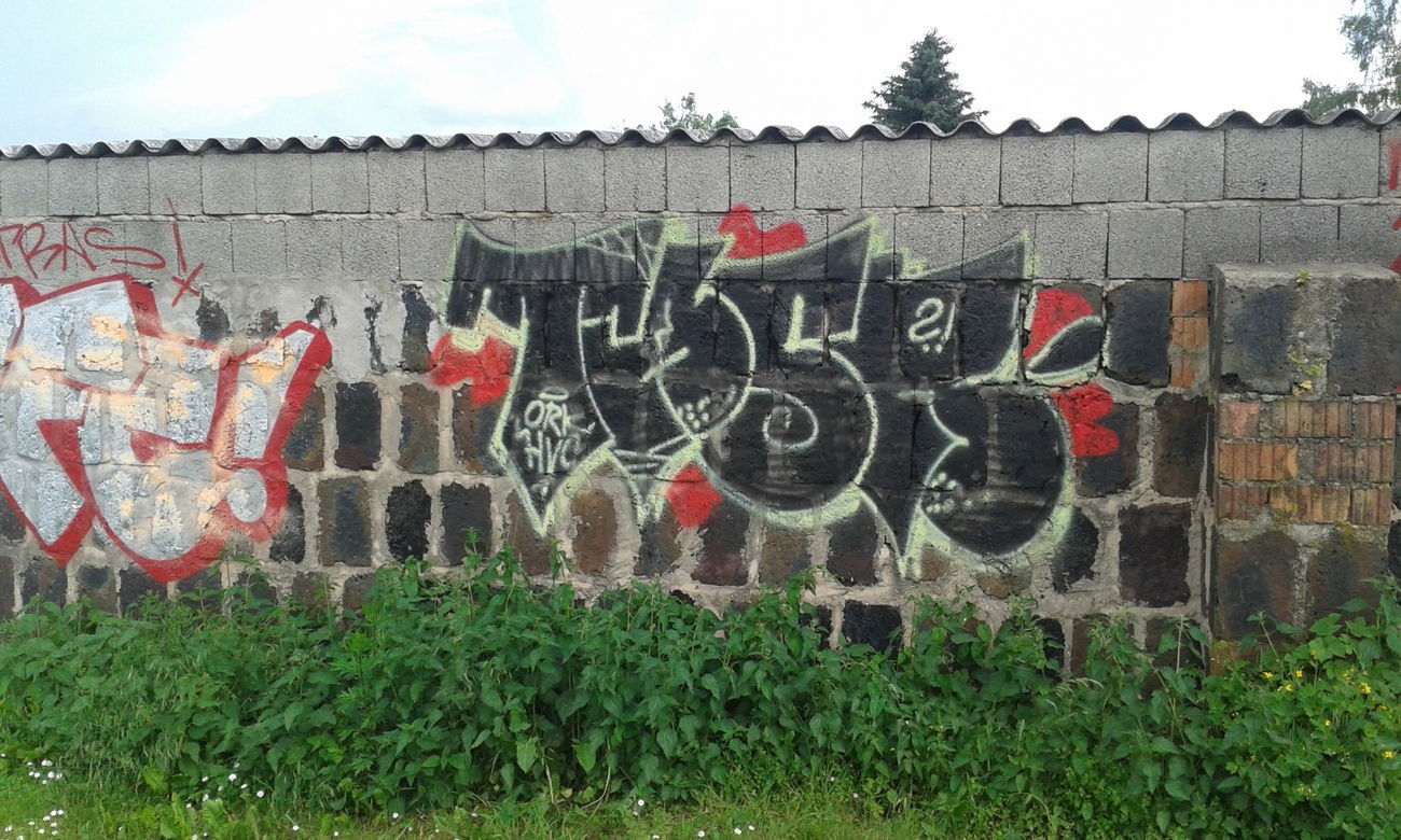 Graffiti Wall - Photo by NoxikOKS - Tasr, HVC, ORK (2016)