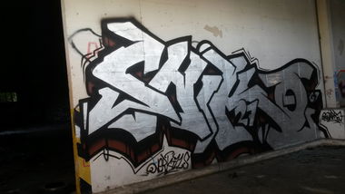 Graffiti Wall - Photo by NoxikOKS - Chiko27, OKS