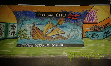 Graffiti Sketch - Photo by NoxikOKS - Noxik, OKS, Overkills (2015)