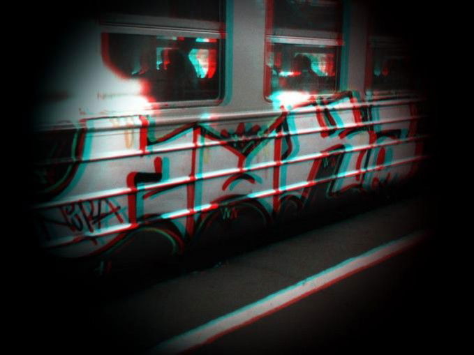 Graffiti Train - Photo by Nucka - Nuka