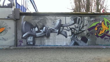 Graffiti Wall in Bremen - Photo by Nugat - Nugatp
