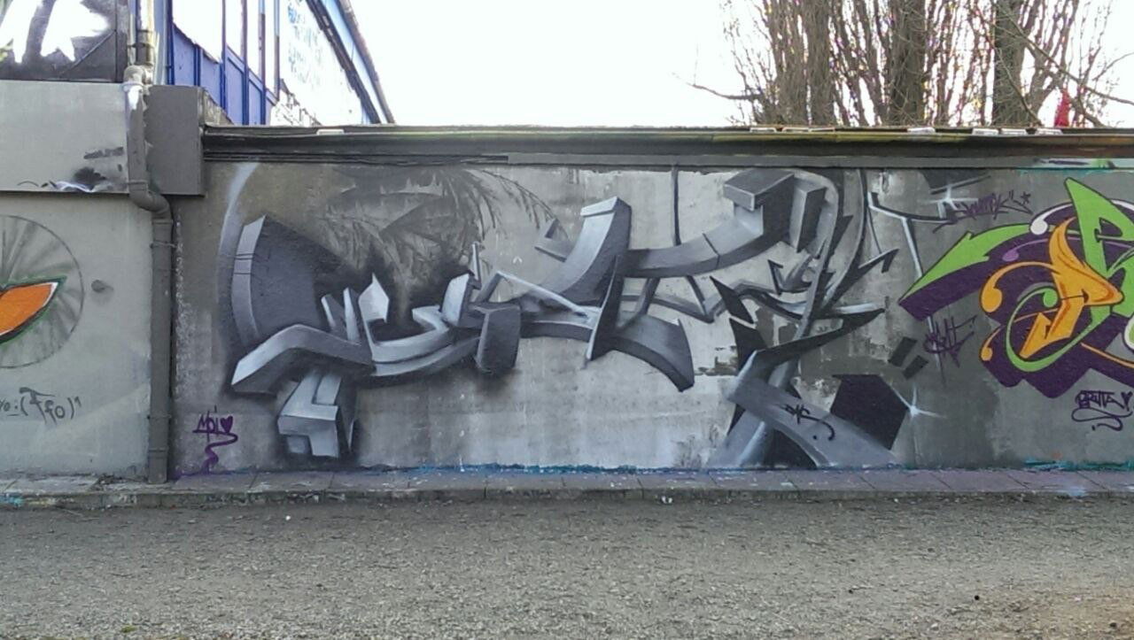 Graffiti Wall in Bremen - Photo by Nugat - Nugatp
