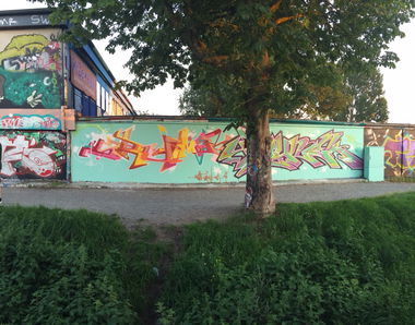 Graffiti Wall - Photo by Nugat